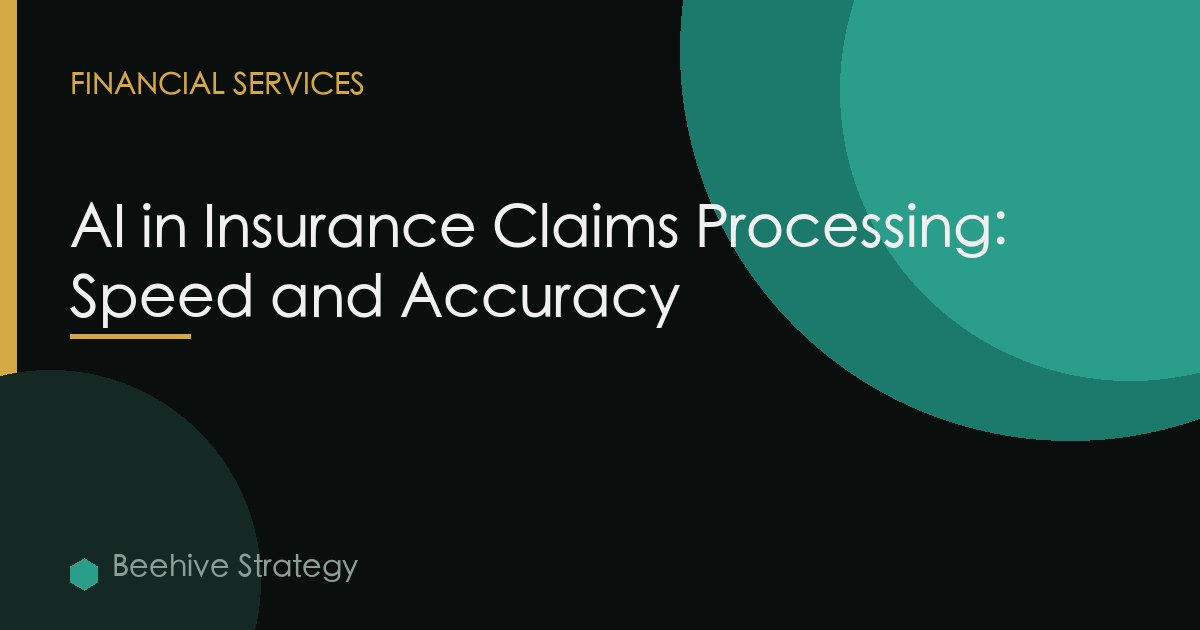 AI in Insurance Claims Processing: Speed and Accuracy