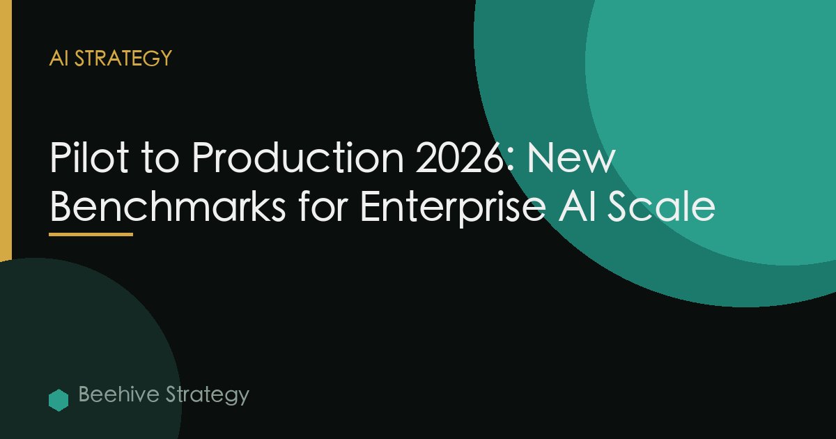 Pilot to Production 2026: New Benchmarks for Enterprise AI Scale