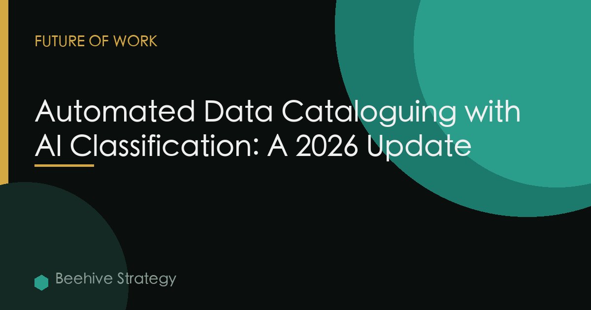 Automated Data Cataloguing with AI Classification: A 2026 Update