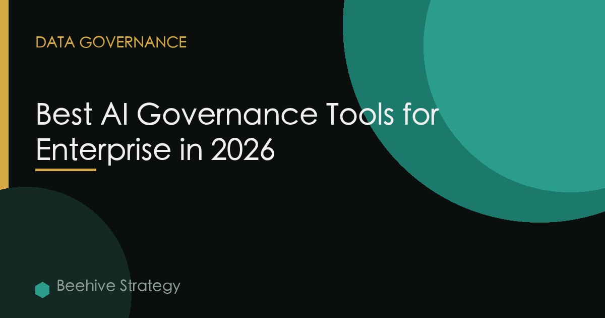 Best AI Governance Tools for Enterprise in 2026