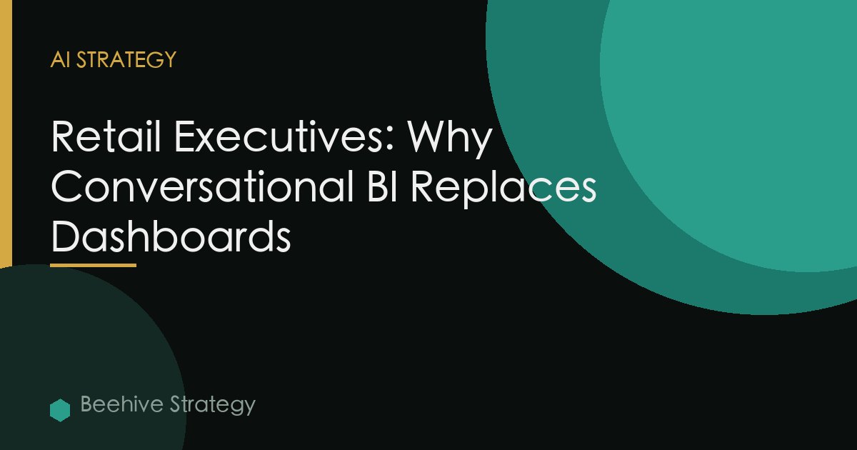 Conversational Bi Retail Executive Dashboard Alternative