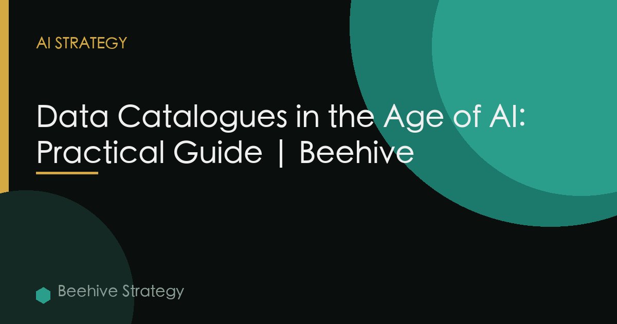 Data Catalogues Age Of Ai