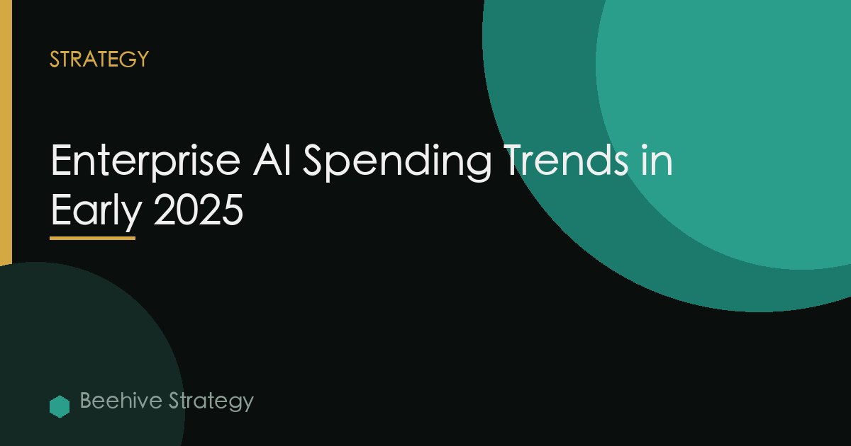 Enterprise AI Spending Trends in Early 2025