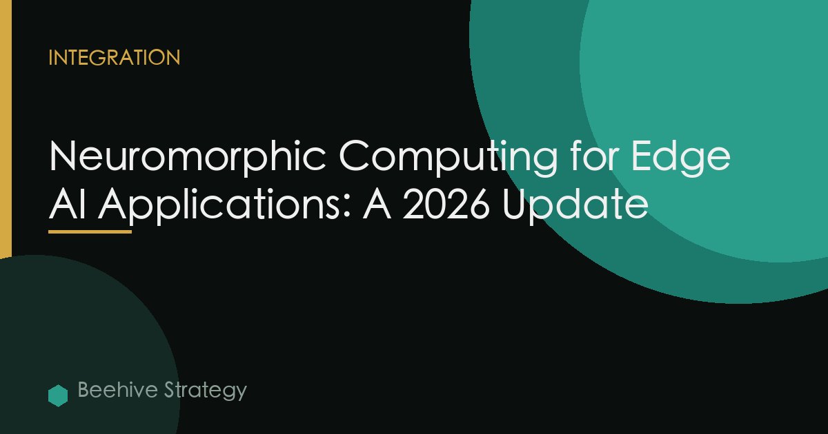 Neuromorphic Computing for Edge AI Applications: A 2026 Update