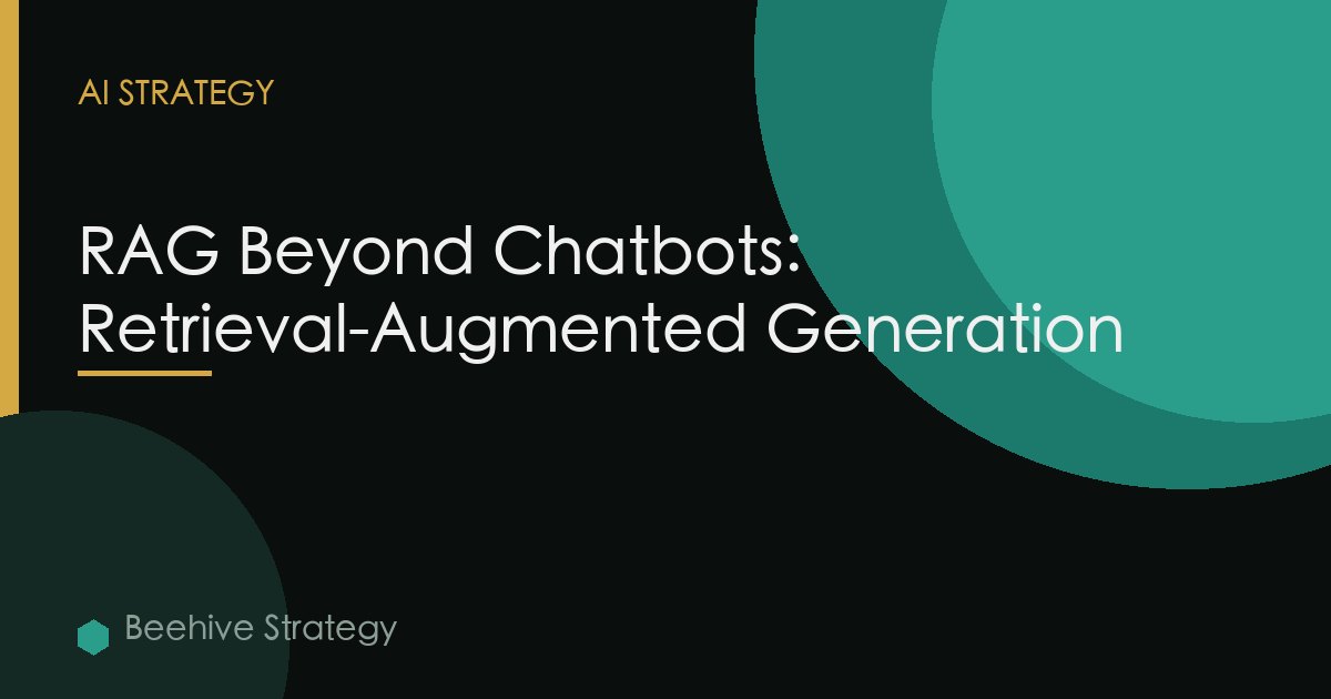 Rag Retrieval Augmented Generation Enterprise Knowledge