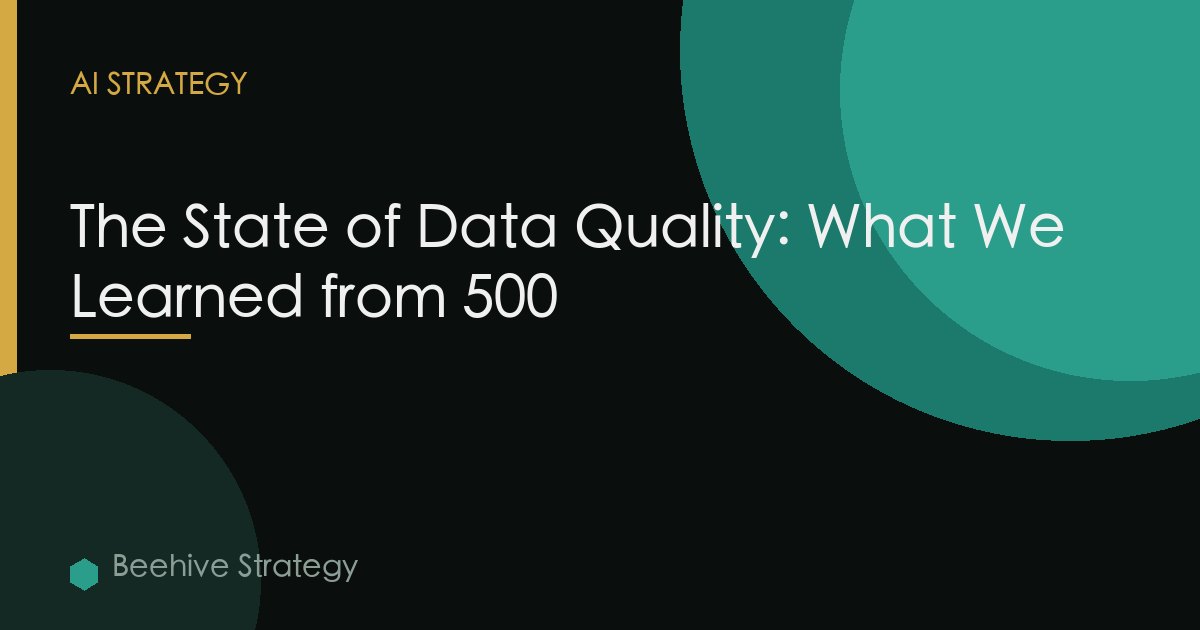 State Of Data Quality Enterprise Audits