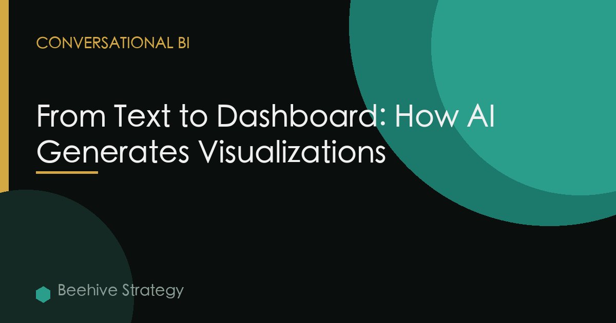 From Text to Dashboard: How AI Generates Visualizations