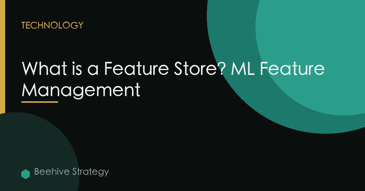What is a Feature Store? ML Feature Management