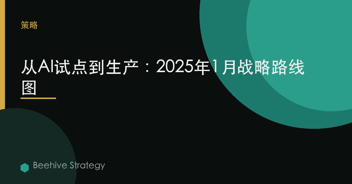 從AI試點到生產：2025年1月戰略路線圖 | Beehive